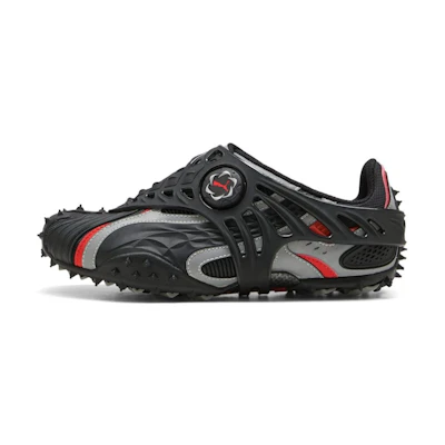 (W) A$AP Rocky Puma Mostro Gabbia Leather 'Black Silver'