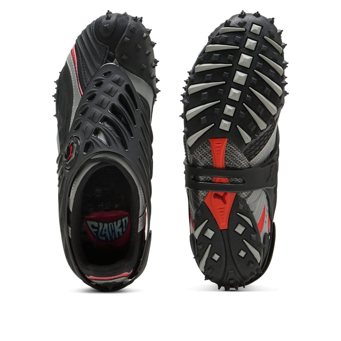 Purchase (W) A$AP Rocky x Puma Mostro Gabbia 皮革版 '黑银' 405299-01