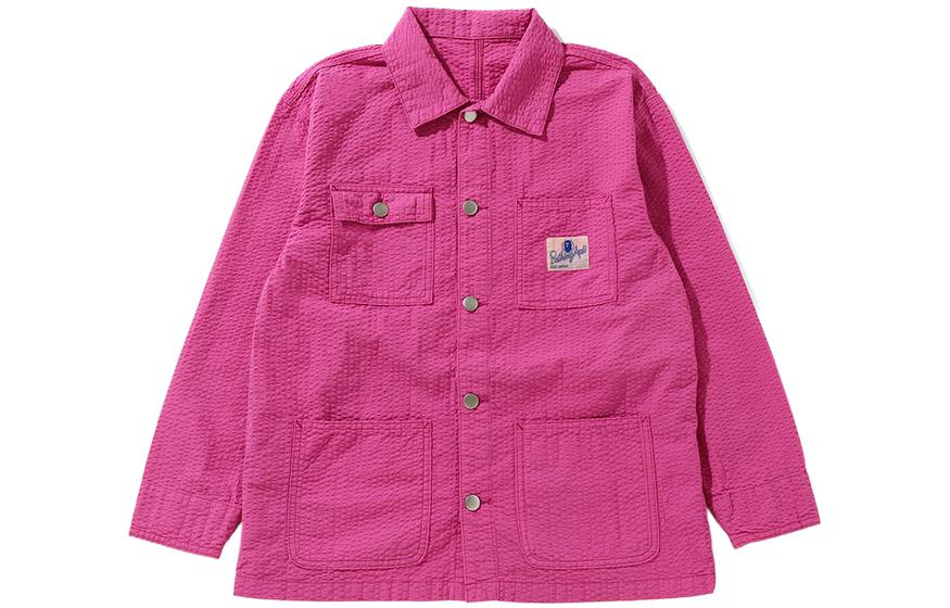 (Women) A BATHING APE BAPE Ape Head Embroidered Workwear Textured Jacket Women’s. 0ZXJKW240501G 圖 2