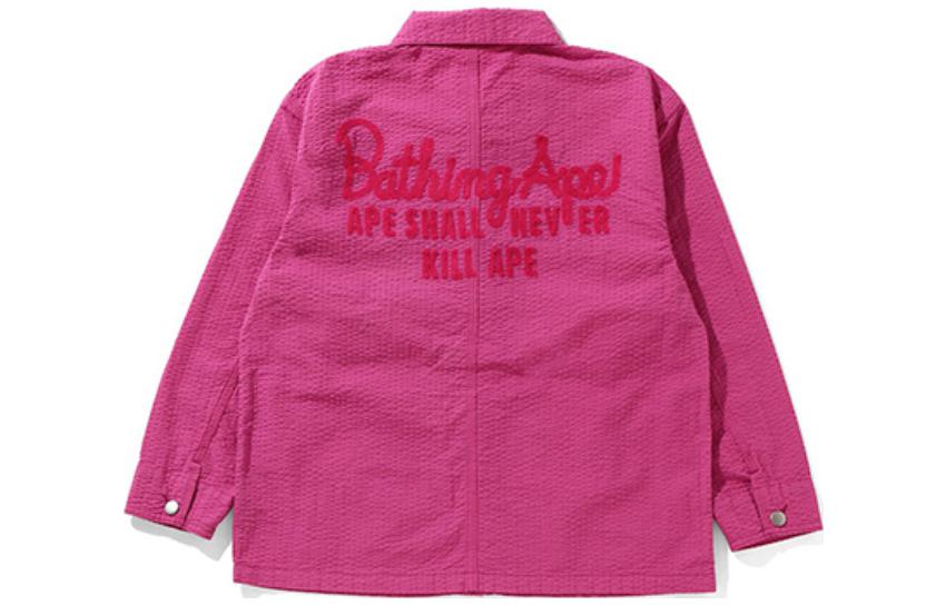 (Women) A BATHING APE BAPE Ape Head Embroidered Workwear Textured Jacket Women’s. 0ZXJKW240501G 圖 3