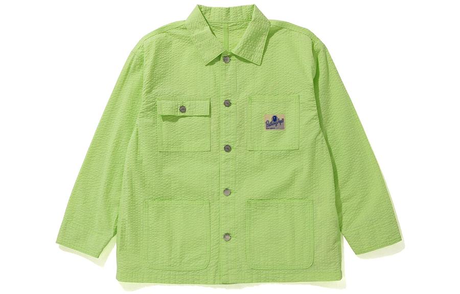 (Women) A BATHING APE BAPE Ape Head Embroidered Workwear Textured Jacket Women’s. 0ZXJKW240501G 圖 4