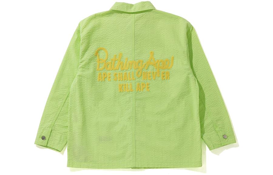 (Women) A BATHING APE BAPE Ape Head Embroidered Workwear Textured Jacket Women’s. 0ZXJKW240501G 圖 5