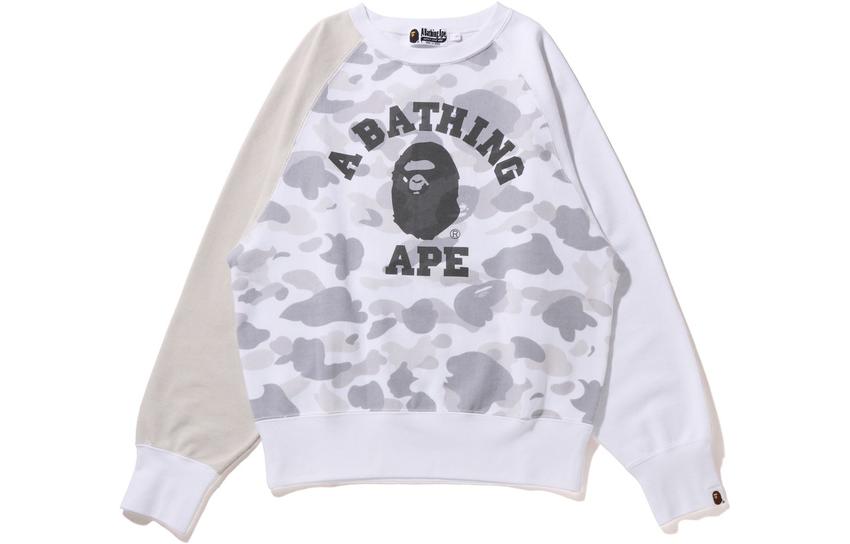 (Women) A BATHING APE BAPE Ape Head Logo Camo Sweatshirt . 0ZXSWW213007J 圖 8