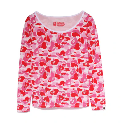(Women) A BATHING APE BAPE FW22 ABC Camo Long Sleeve Tee Camo Shirt. 1I80-211-002