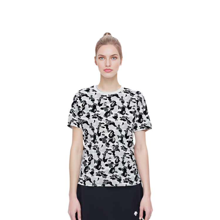 (Women) A BATHING APE BAPE FW23 Camo Pattern Casual Regular T-Shirt Women. 0ZXTEW209001L 圖 3