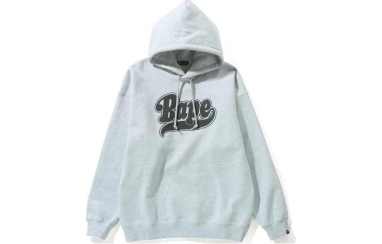 (Women) A BATHING APE BAPE Letter Print Pullover Hoodie . 1I30-214-001 圖 3