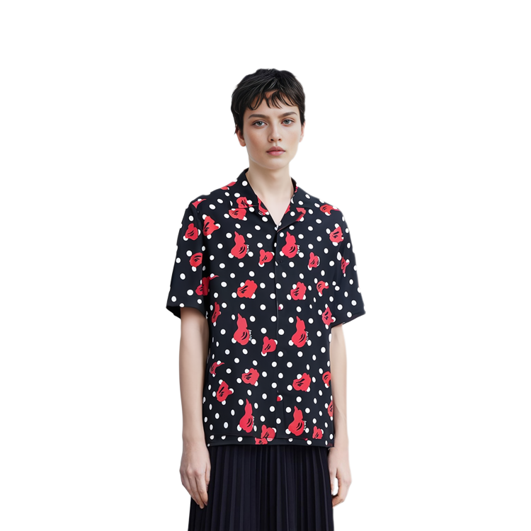 Lookbook (W) A BATHING APE 波點襯衫扣式上衣款式 1H30-231-501