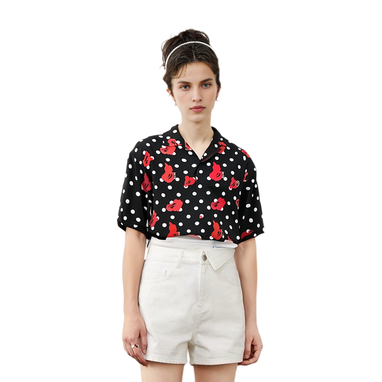 Shop (W) A BATHING APE 波點襯衫扣式上衣款式 1H30-231-501