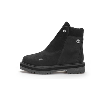 (W) Timberland A Cold Wall 6 Inch PRM Side Zip Boot 'Jet Black Nubuck'