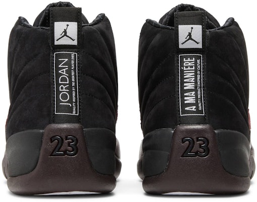 (Women) A Ma Maniére x Air Jordan 12 Retro 'Black' DV6989-001 Details for (Women) A Ma Maniére x Air Jordan 12 Retro 'Black' DV6989-001