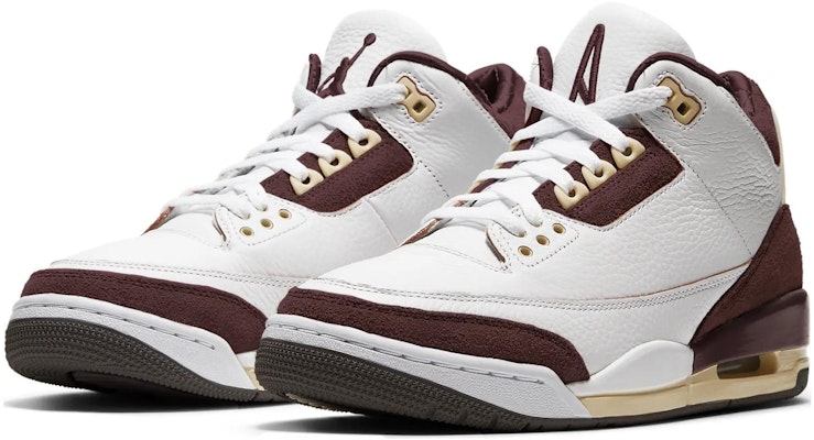 (W) A Ma Maniére x Air Jordan 3 复刻 '勃艮第酒红' FZ4811-100 Lookbook (W) A Ma Maniére x Air Jordan 3 复刻 '勃艮第酒红' FZ4811-100