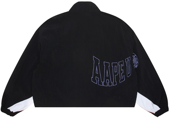 (W) AAPE 에이프 페이스 배지 집업 자켓. AAPLJW7647XXM Lookbook (W) AAPE 에이프 페이스 배지 집업 자켓. AAPLJW7647XXM