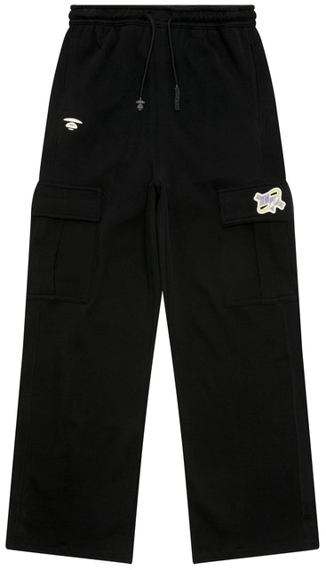 women-aape-black-comfort-straight-leg-casual-pants-aapptwb-652-xxn