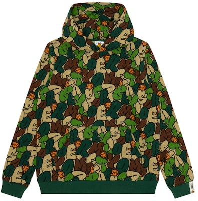 (W) AAPE 카툰 원숭이 프린트 플리스 풀오버 후디. 0MXSWW3038XXN Order (W) AAPE 카툰 원숭이 프린트 플리스 풀오버 후디. 0MXSWW3038XXN