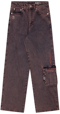 (W) 아페 그레이 자수 스트레이트 미드라이즈 데님 진. AAPJNWB604XXM Order (W) 아페 그레이 자수 스트레이트 미드라이즈 데님 진. AAPJNWB604XXM