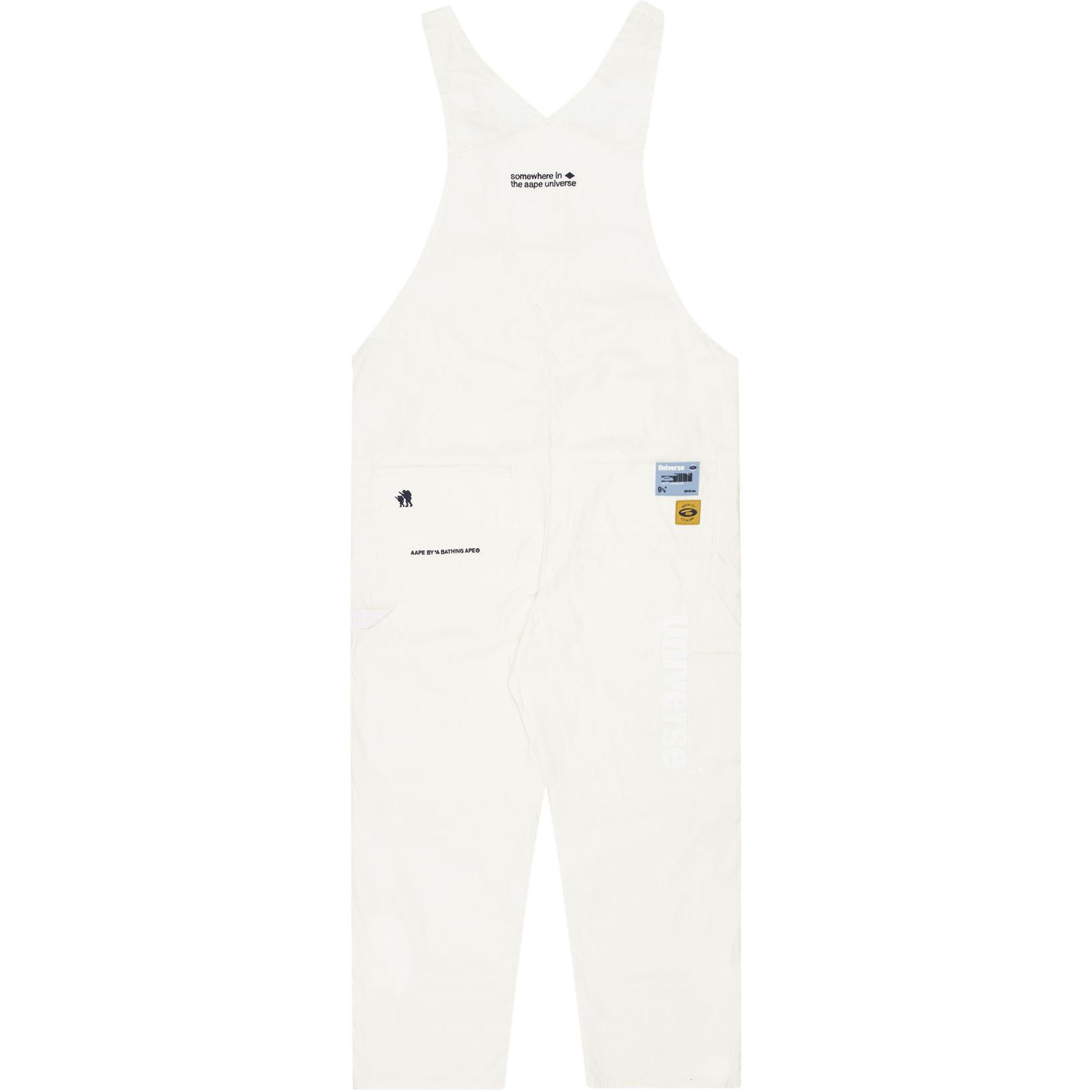 Lookbook (W) Aape 字母刺绣休闲连体裤 米色. AAPPTM6758XXG-IVX