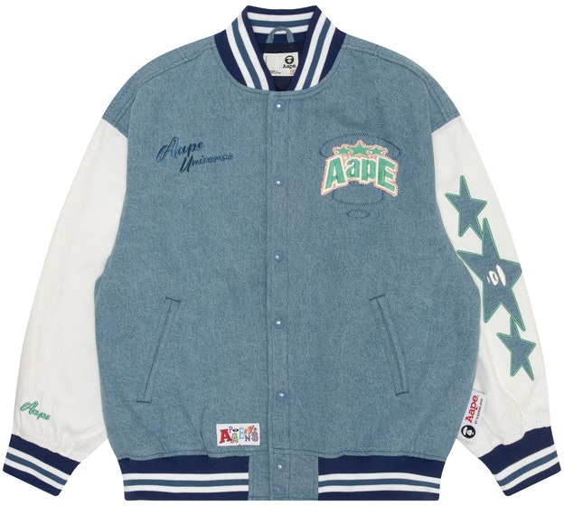 women-aape-loose-fit-embroidered-ape-star-jacket-misty-blue-aapljw-7648-xxm