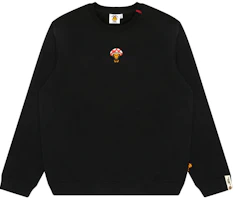 (Women) AAPE BABY MILO Graphic Crewneck Loose Fit Sweatshirt 0MXSWW3037XXN (Women) AAPE BABY MILO Graphic Crewneck Loose Fit Sweatshirt 0MXSWW3037XXN