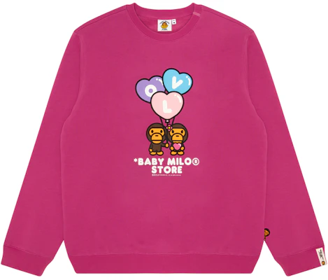 (Women) AAPE Cartoon Graphic Crewneck Pullover Sweatshirt Casual Style 0MXSWW3035XXN Order (Women) AAPE Cartoon Graphic Crewneck Pullover Sweatshirt Casual Style 0MXSWW3035XXN