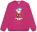 Order (Women) AAPE Cartoon Graphic Crewneck Pullover Sweatshirt Casual Style 0MXSWW3035XXN