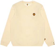 (Women) AAPE Cartoon Monkey Embroidered Casual Crewneck Sweatshirt 0MXSWW3036XXN (Women) AAPE Cartoon Monkey Embroidered Casual Crewneck Sweatshirt 0MXSWW3036XXN