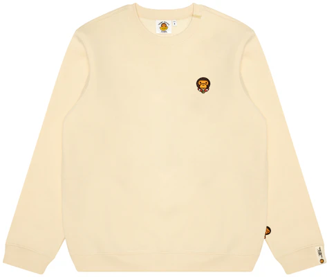 (Women) AAPE Cartoon Monkey Embroidered Casual Crewneck Sweatshirt 0MXSWW3036XXN Order (Women) AAPE Cartoon Monkey Embroidered Casual Crewneck Sweatshirt 0MXSWW3036XXN