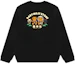 Purchase (Women) AAPE Cartoon Monkey Embroidered Casual Crewneck Sweatshirt 0MXSWW3036XXN