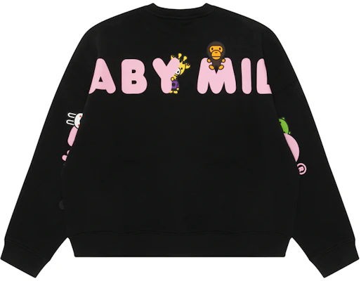 (Women) AAPE Cartoon Print Pullover Crewneck Sweatshirt 0MXSWW3029XXL Order (Women) AAPE Cartoon Print Pullover Crewneck Sweatshirt 0MXSWW3029XXL