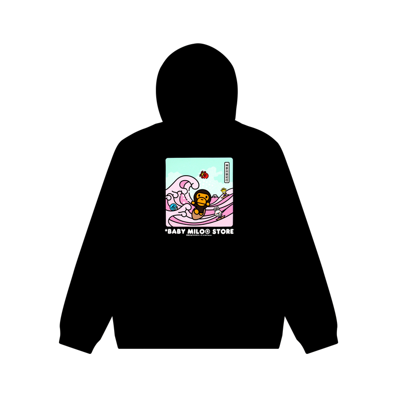 Purchase (Women) AAPE FW23 Casual Cartoon Graphic Pullover Hoodie 0MXSWW3033XXL