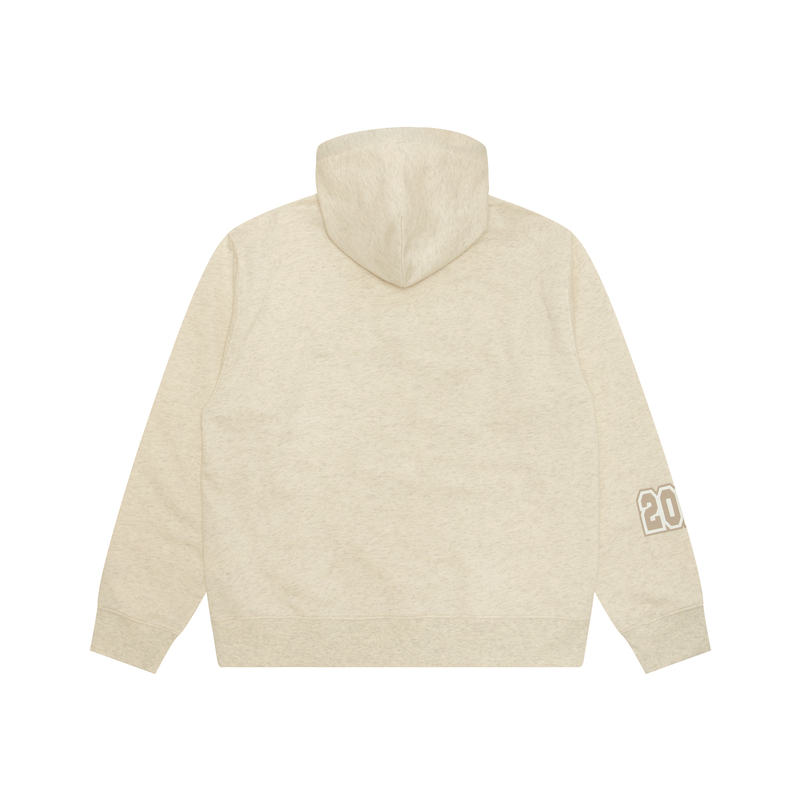 Lookbook (W) 아페 그라데이션 로고 프린트 후드 브라운. AAPSWWB389XAN