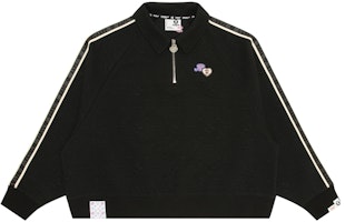 (Women) AAPE Heart Ape Embroidered Loose Fit Casual Sweatshirt . AAPSWWB392XXN (Women) AAPE Heart Ape Embroidered Loose Fit Casual Sweatshirt . AAPSWWB392XXN