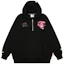 Shop (Women) AAPE Sequin Heart Pullover Hoodie AAPSWWB399XXN