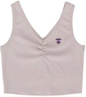 (Women) AAPE Slim Fit Embroidered Ape Face Tank Top AAPTKW1304XXK (Women) AAPE Slim Fit Embroidered Ape Face Tank Top AAPTKW1304XXK