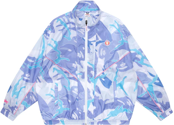 (Women) Aape SS22 Camo Zip Windbreaker with Ape Badge Design. AAPLJW7507XXI Order (Women) Aape SS22 Camo Zip Windbreaker with Ape Badge Design. AAPLJW7507XXI