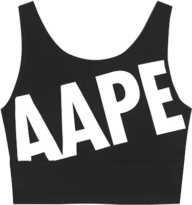 (W) AAPE 2022春夏女士修身大Logo印花背心 AAPTKW0962XXI Buy (W) AAPE 2022春夏女士修身大Logo印花背心 AAPTKW0962XXI