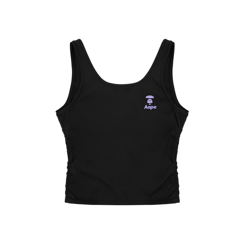 (Women) AAPE SS23 Graphic Printed Breathable Tank Top. AAPTKW1305XXK