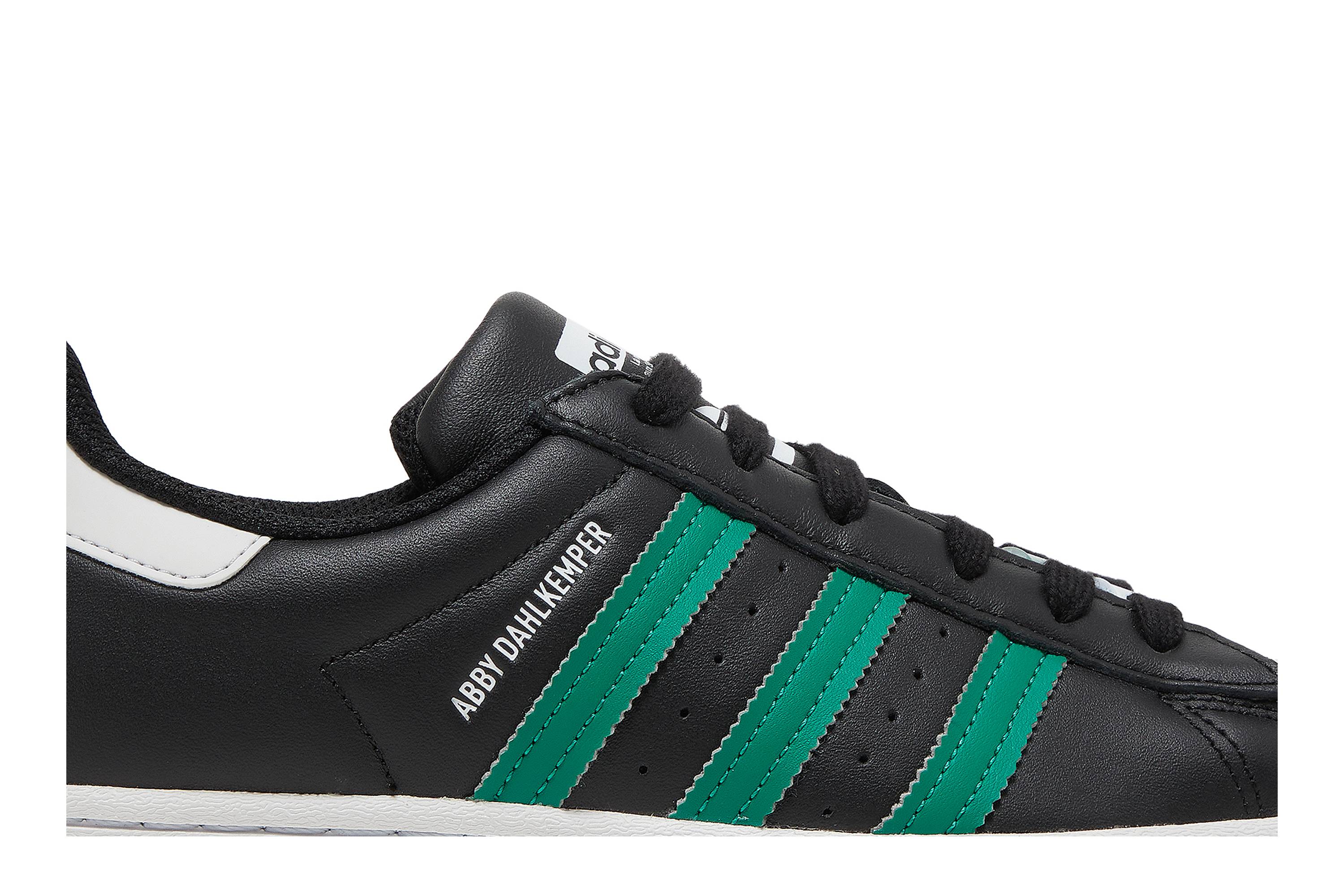 Order (Women) Abby Dahlkemper x adidas Superstar 'Black Green White' GV8825