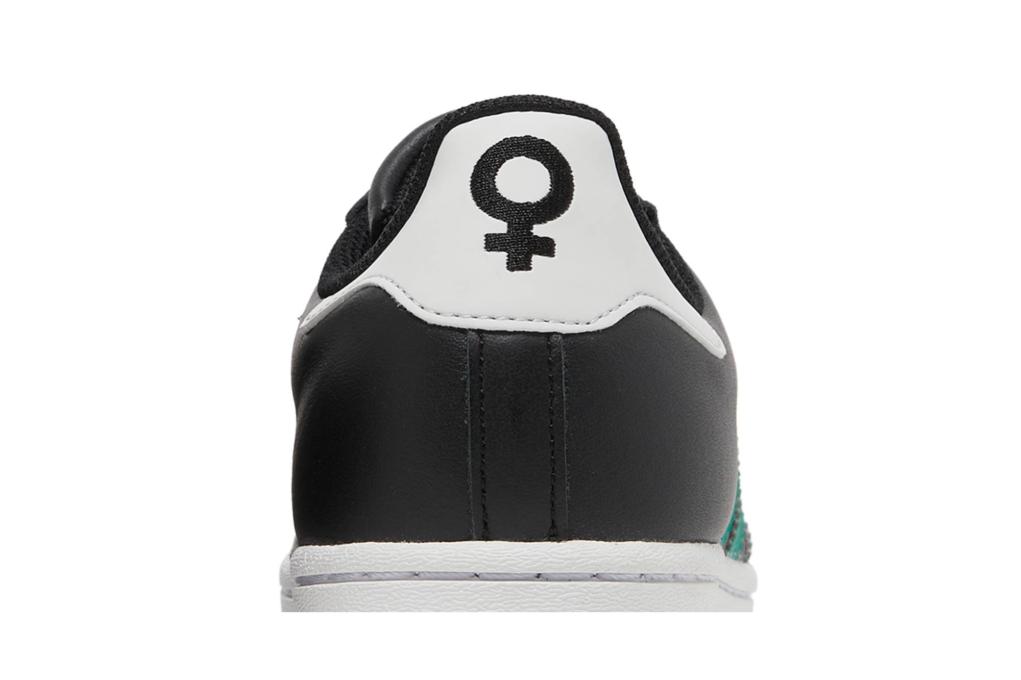 Sizing (Women) Abby Dahlkemper x adidas Superstar 'Black Green White' GV8825
