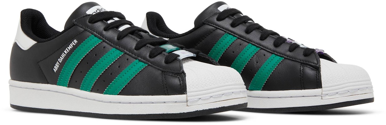 (Women) Abby Dahlkemper x adidas Superstar 'Black Green White' GV8825 Cheap (Women) Abby Dahlkemper x adidas Superstar 'Black Green White' GV8825