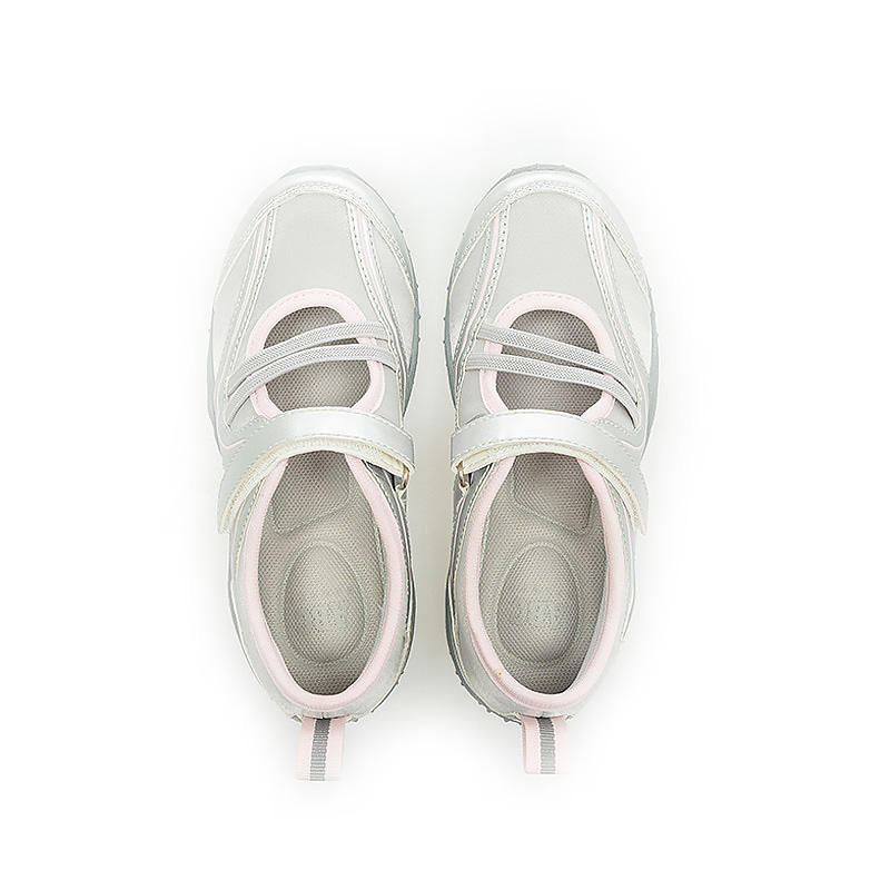 (W) ABC Select Elfin Mary Jane Shoes Red/Pink Metal 圖 7