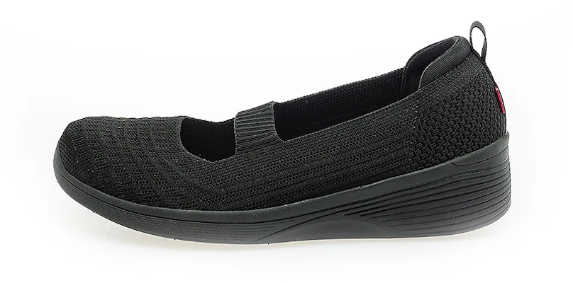 (Women) ABC Select Knit Wedge 5 Sneakers Black Noodles A460304001 Buy (Women) ABC Select Knit Wedge 5 Sneakers Black Noodles A460304001