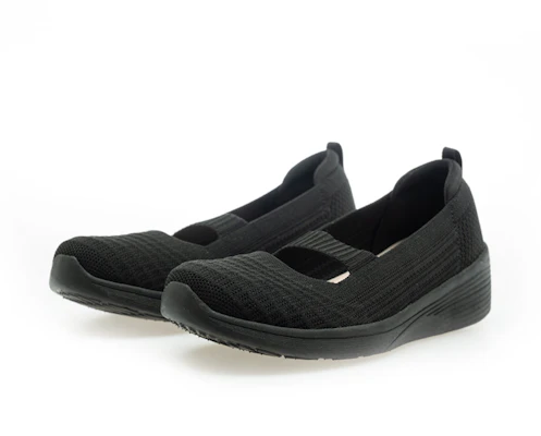 (Women) ABC Select Knit Wedge 5 Sneakers Black Noodles A460304001 Order (Women) ABC Select Knit Wedge 5 Sneakers Black Noodles A460304001