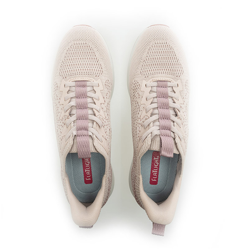 Sizing (Women) Abc Select QS Knit Sneaker Red/Pink Plain Design A460304006