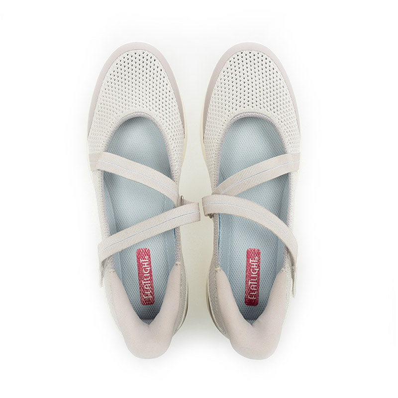 Sizing (Women) Abc Select QS Mary Jane Sneakers Plain gray A460304004