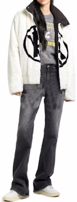 (W) acmé de la vie ADLV Jaket Reversible Hitam FW22 dengan Logo Print ADLV-22FW-JKLRAE-BLK Cheap (W) acmé de la vie ADLV Jaket Reversible Hitam FW22 dengan Logo Print ADLV-22FW-JKLRAE-BLK