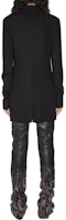 Shop (W) Acne Studios 黑色北歐風單排扣西裝外套附胸袋 AH0273-900