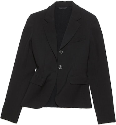 (W) Acne Studios Chaqueta Negra de Un Solo Botón con Bolsillo. AH0271-900 Buy (W) Acne Studios Chaqueta Negra de Un Solo Botón con Bolsillo. AH0271-900