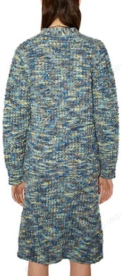 (W) Acne Studios Cárdigan Punto Azul con Botones y Escote en V. A60369-ALD Shop (W) Acne Studios Cárdigan Punto Azul con Botones y Escote en V. A60369-ALD