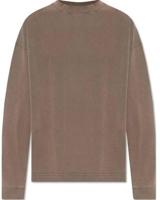(Women) Acne Studios Brown Oversized Pullover Crewneck Sweatshirt. CL0220-ADM Order (Women) Acne Studios Brown Oversized Pullover Crewneck Sweatshirt. CL0220-ADM