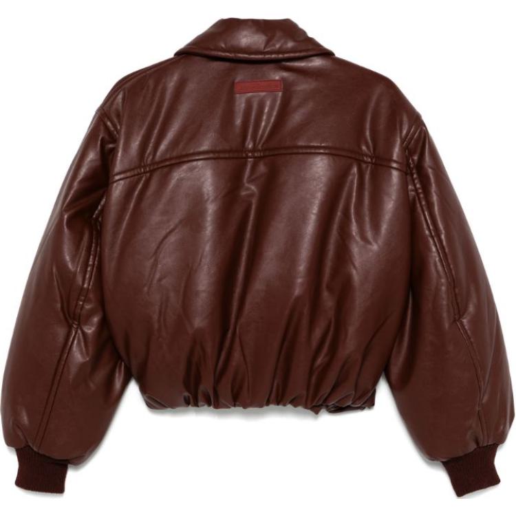 Lookbook (W) Acne Studios 酒紅色拉鍊寬鬆風格夾克外套 A90570-BPW